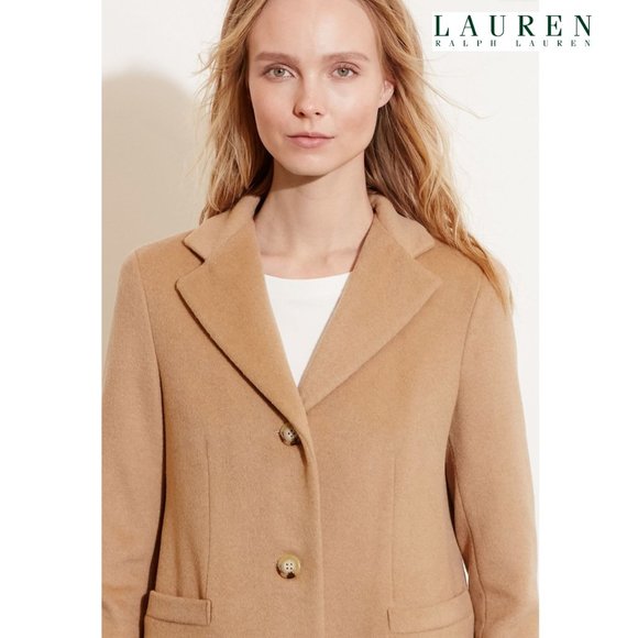 ralph lauren petite reefer coat